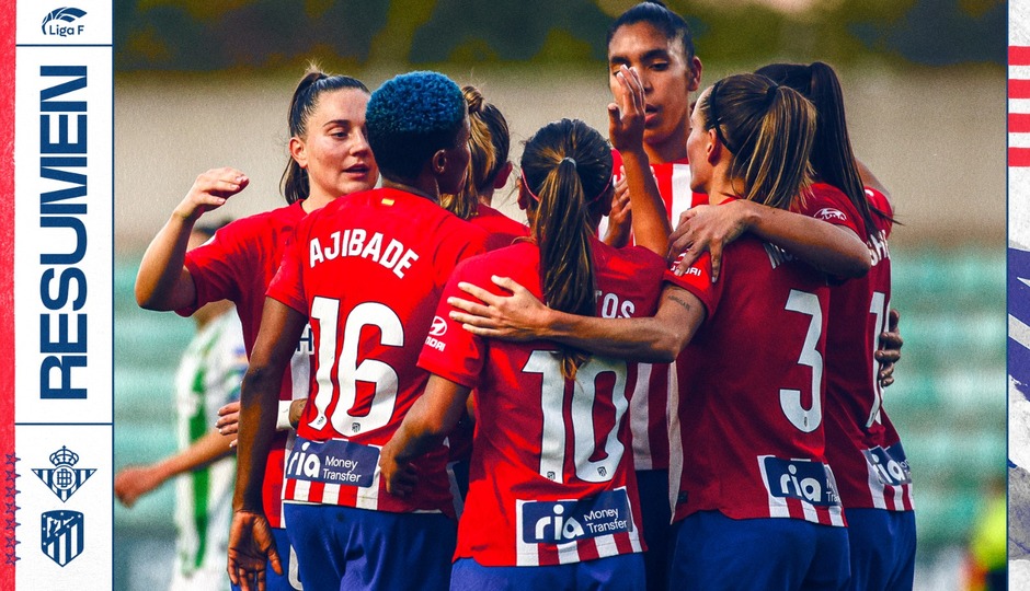 Las mejores acciones del Real Betis 0-2 Atlético de Madrid Femenino